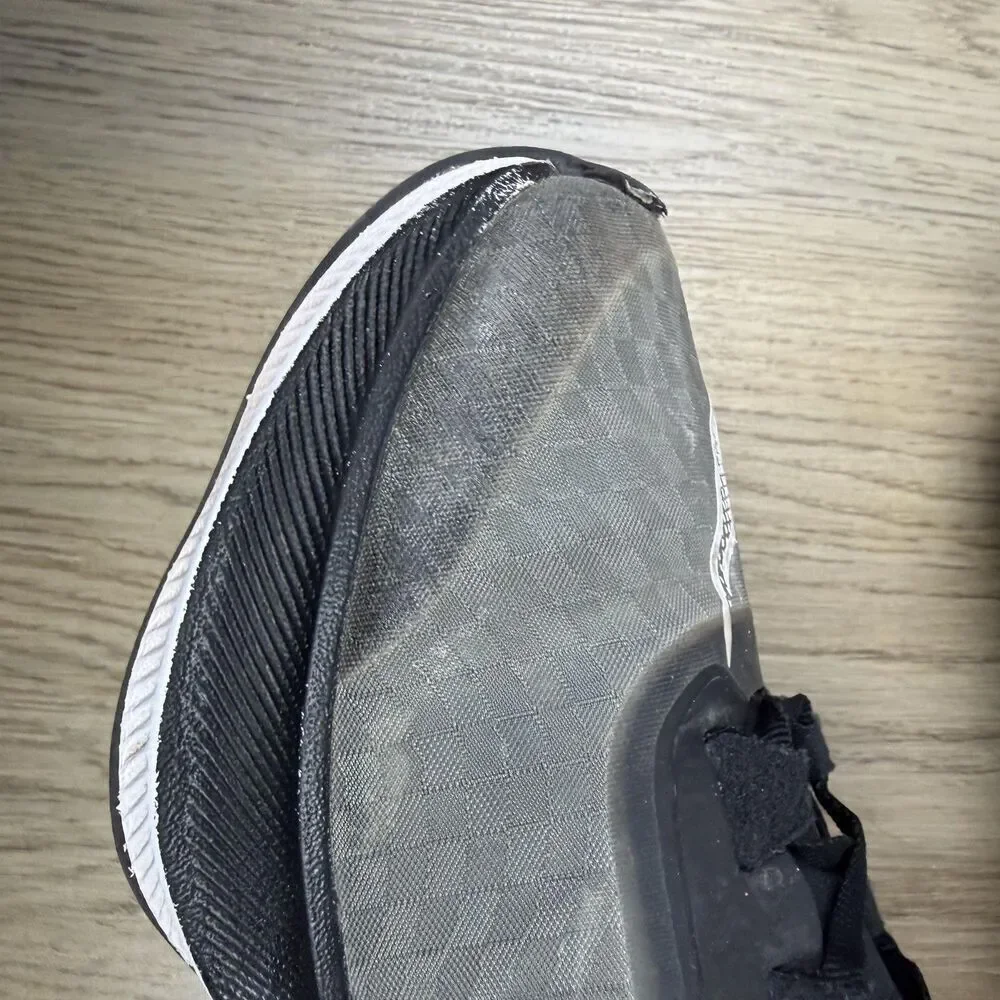 Nike Zoom Fly 3 Shoes Mens Size 8 Black White Vaporweave Running Sneakers